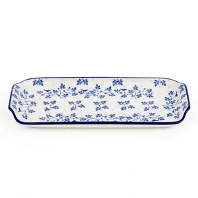 Tacka z uszkami 410 32/14,5 cm <br> 3206X Błękitny Ogród
